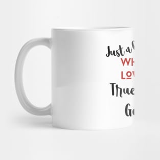 Just a Girl Who Loves True Crime & Genealogy Mug